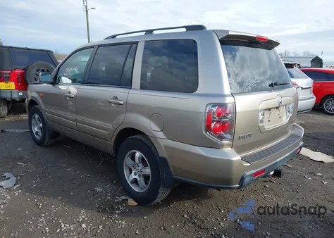 2007 Honda Pilot Ex-L из США, поврежденный, VIN 5FNYF18567B019610